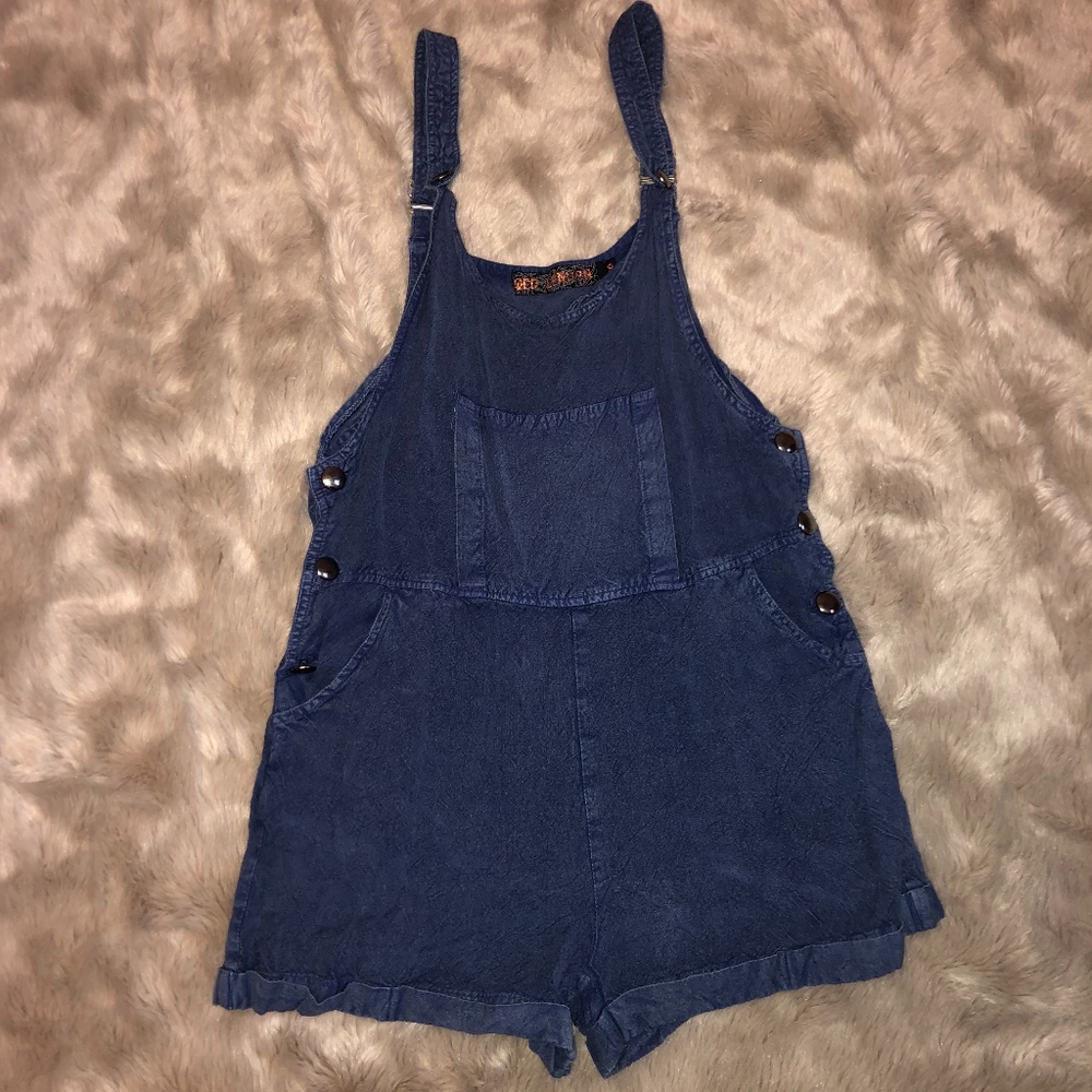 Overall Shorts